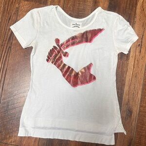 Vivienne Westwood Anglomania Big Logo Sword Tee Size 38